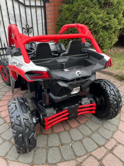 Auto Na Akumulator Buggy Can-am RS PILOT RADIO Pompowane koła Samochód