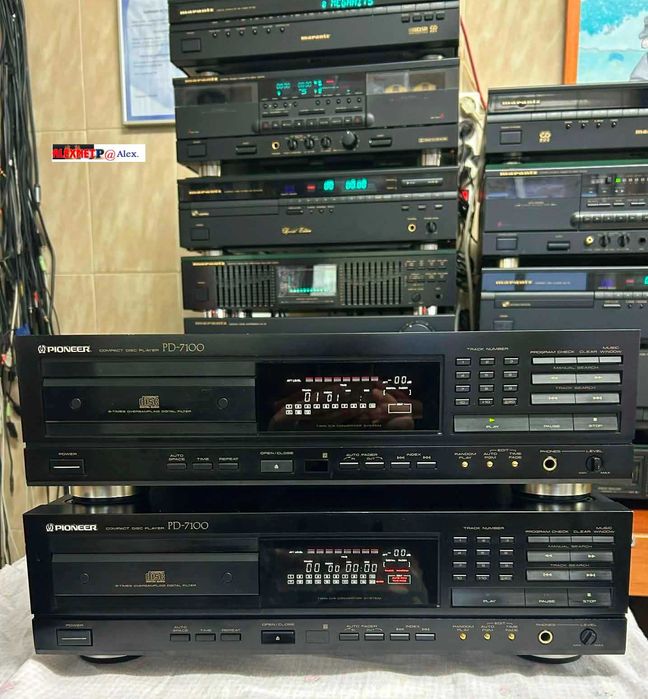 Pioneer CD PD-7100 impecável topo de série raro