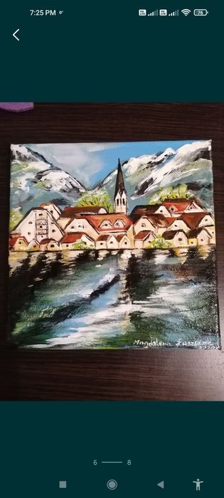 Obraz akrylowy ręcznie malowane 40x50 i inne