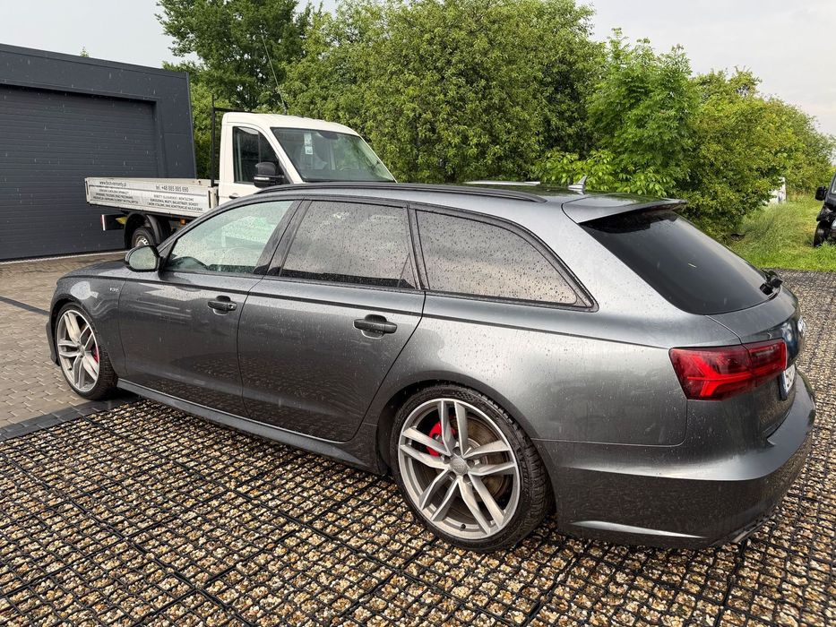 Audi A6 Avant Salon PL, od nowości, uszkodzony silnik (do wymiany lub auto na części