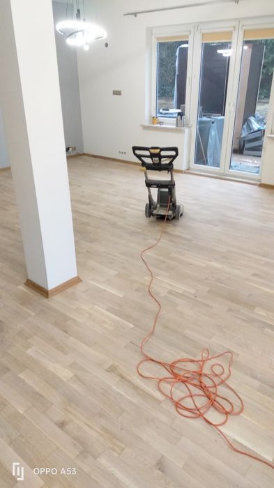 Cyklinowanie deski parkiety Bezpyłowe  Gwarancja VAT Całe Trójmiasto