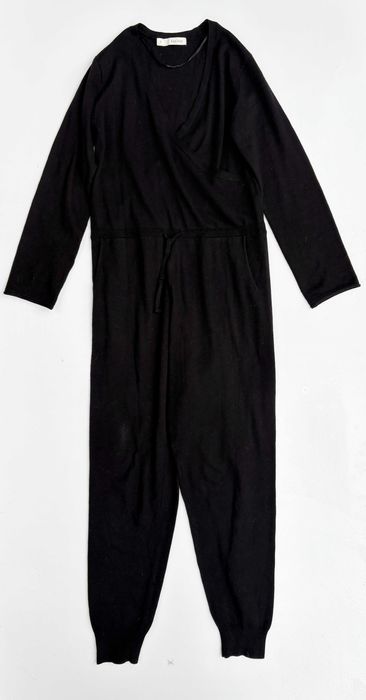 Kombinezon Wełna Wełniany Czarny Kay Day S 36 KappAhl