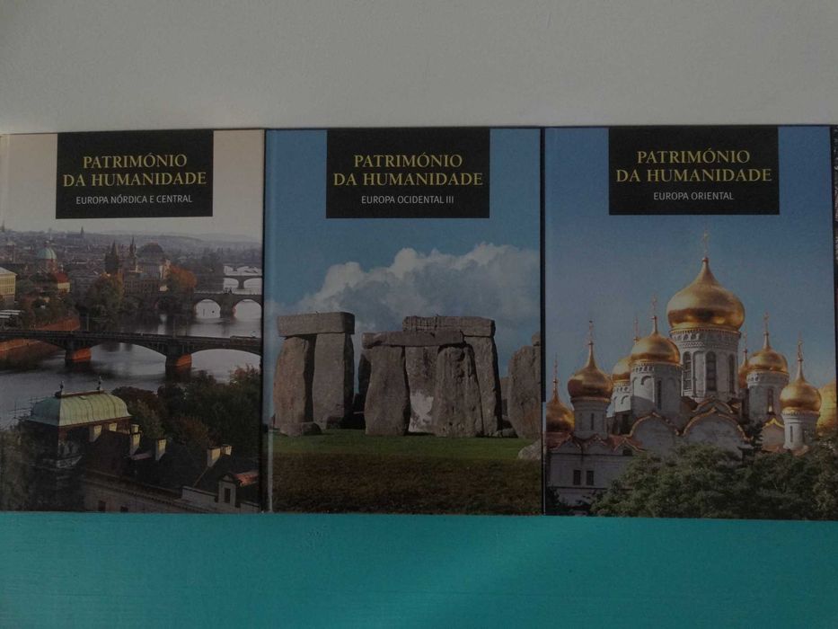 Coleção “Património da Humanidade” – livros de capa dura