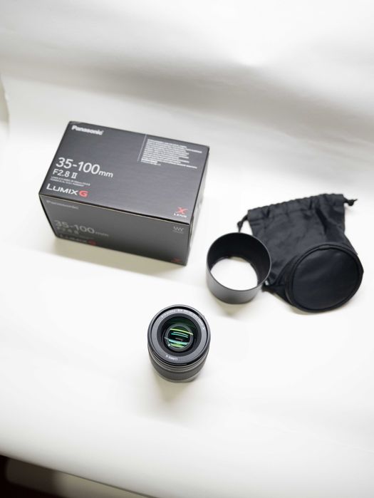 Lente Lumix 35–100mm f/2.8f II MFT– Como Nova (Equiv. 70–200 FF)