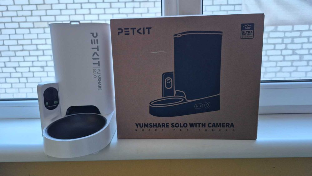 Годівниця Petkit Yumshare Solo With Camera P571. Вживана.
