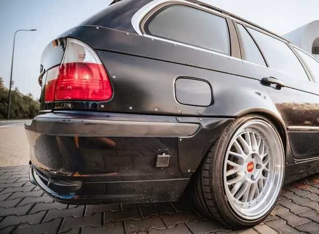 BMW E46 Touring poszerzenia Wide Body 30 mm tył