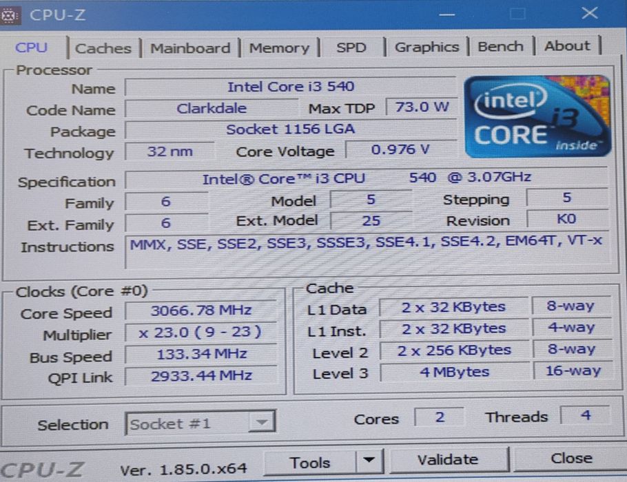 Płyta główna Gigabyte H55N-USB3 z procesorem, obudowa gratis