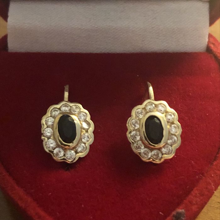 Cudne zlote kolczyki 585