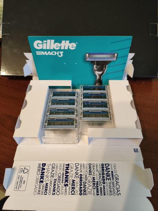Gillette mach3 ostrza.