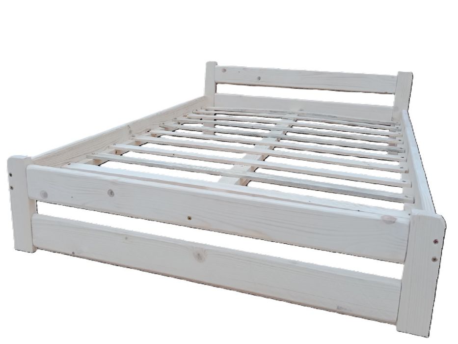 GRUBE łóżko sosnowe drewniane Wszystkie rozmiary