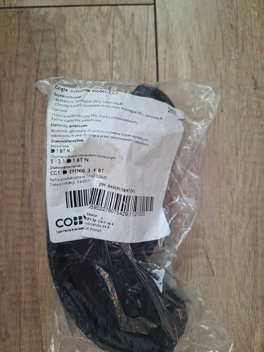 Okulary Wojskowe Gogle Taktyczne ochronne CG1