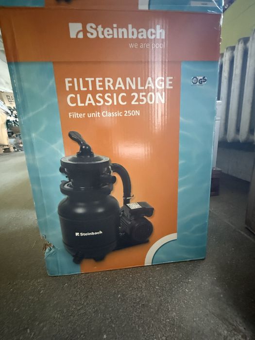 піщаний фільтр для басейну Steinbach Filteranlage Classic 250N
