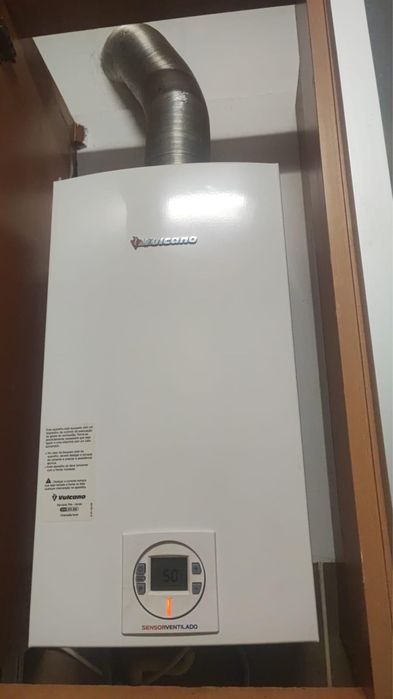 Esquentador ventilado.