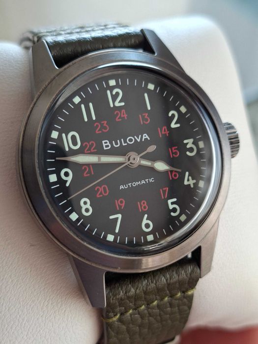Zegarek męski Bulova Military Hack Automatic
