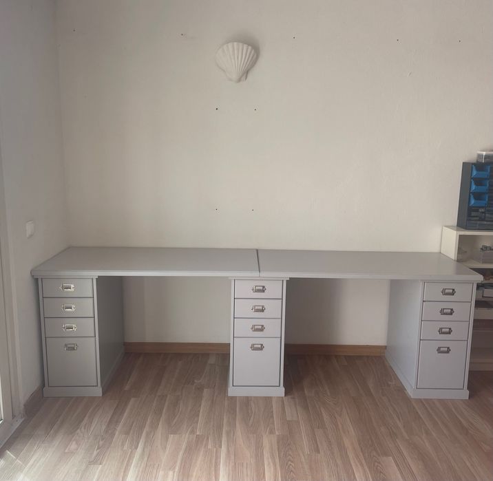 Secretaria módulos com gavetas