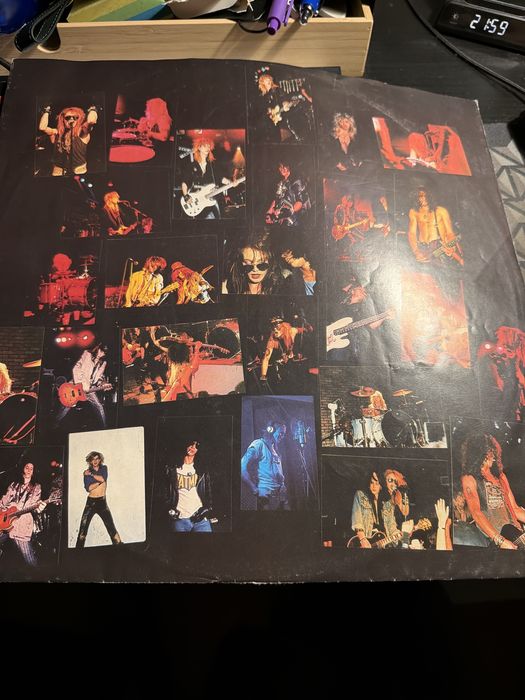 Appetite for Destruction 1ª prensagem europeia – 1987 (confirmada)