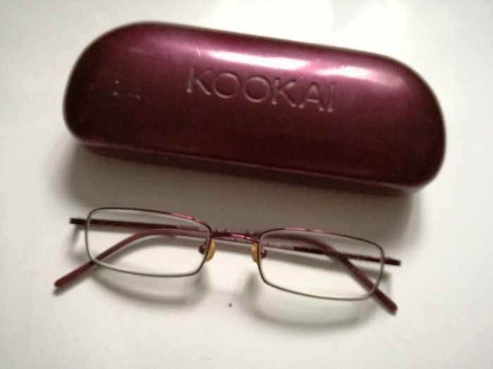 KOOKAI modne okulary damskie oprawki fioletowe bordowe