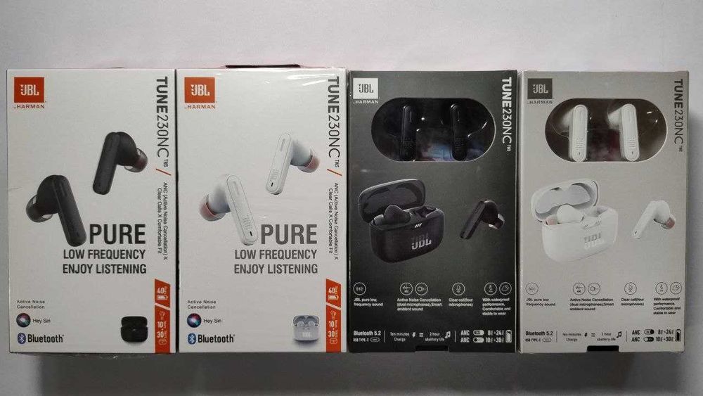 СУПЕРЦІНА Бездротові bluetooth навушники JBL Tune 230 чорні білі НОВІ