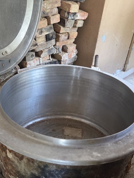 2szt kotły warzelne z płaszczem wodnym z blachy kwasowej 450l
