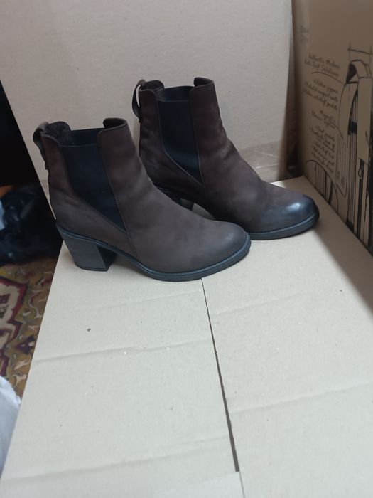 Стильні получеревики. Ботинки. Натуральні. Осінь-весна.