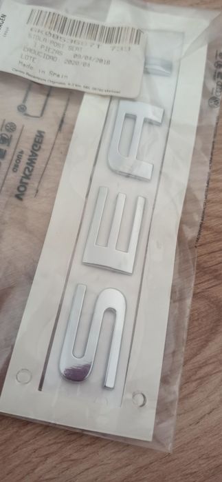 Placa Seat para colar