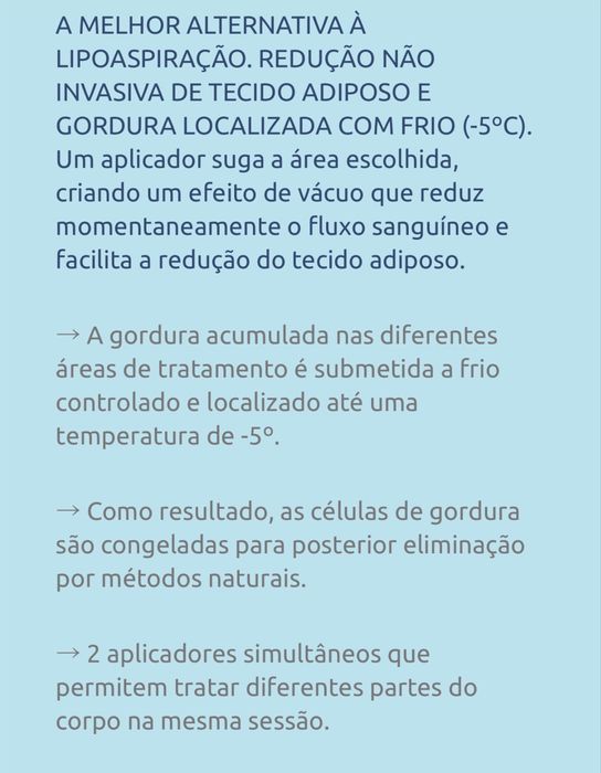 Criolipolise proficional