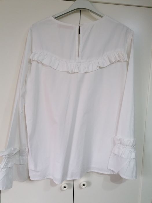 Blusa Branca Guendolina sem botões