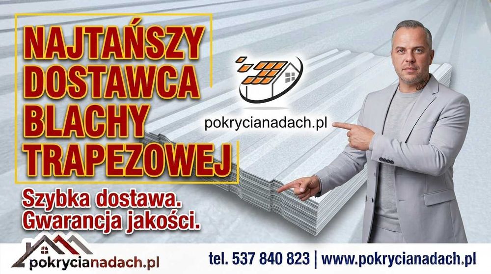 Wyprzedaż Magazynu Sklepu Blacha Trapezowa T18 Alucynk Trapez t18