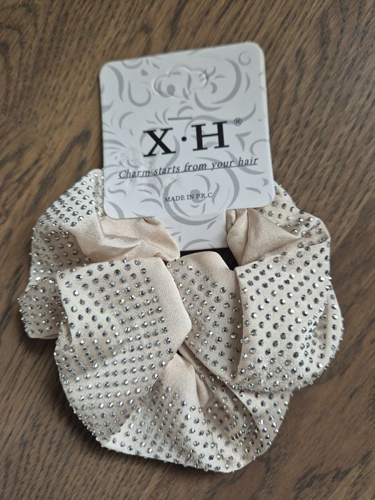 Gumka do włosów z kryształkami