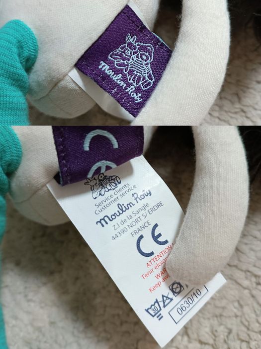 Moulin Roty Les Coquettes Louison, мягкая кукла, куколка, Франция