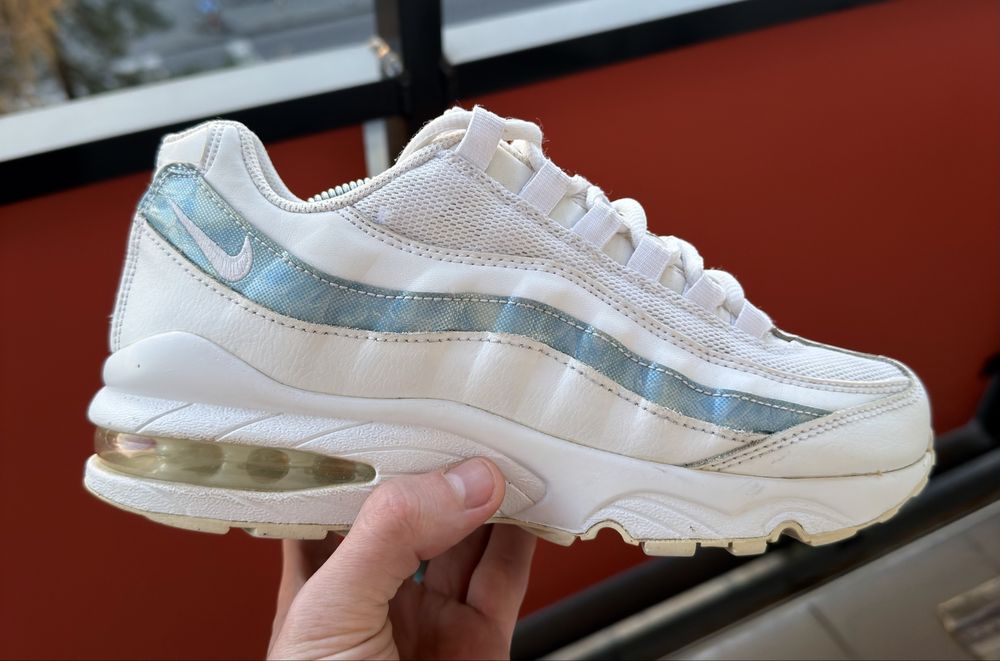 Buty Nike Air Max 95 White / Cobalt Pulse-White