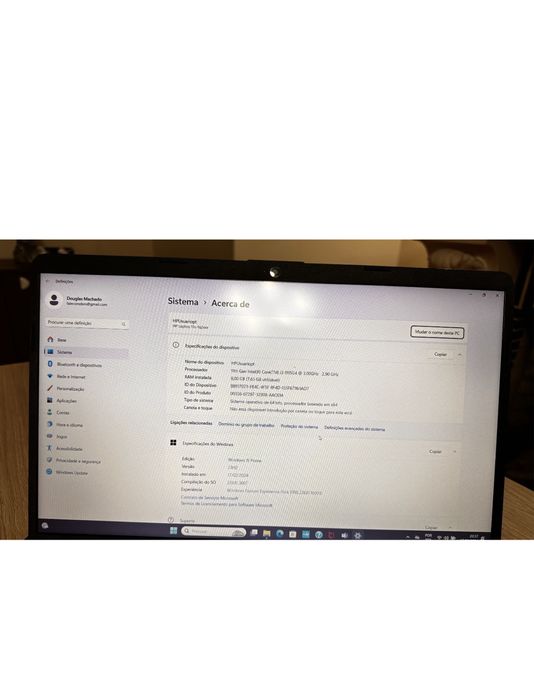 Portatil HP como novo!