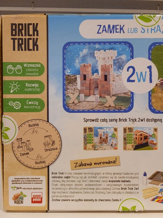 Trefl Brick Trick - Buduj z cegły, zestaw 2w1