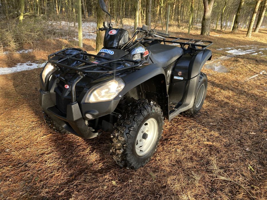 Quad Kymco MXU 500 Sprowadzony Homologacja L7e Bardzo fajny stan.