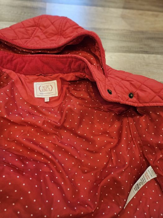 Kurtka wiosenna 104 czerwona