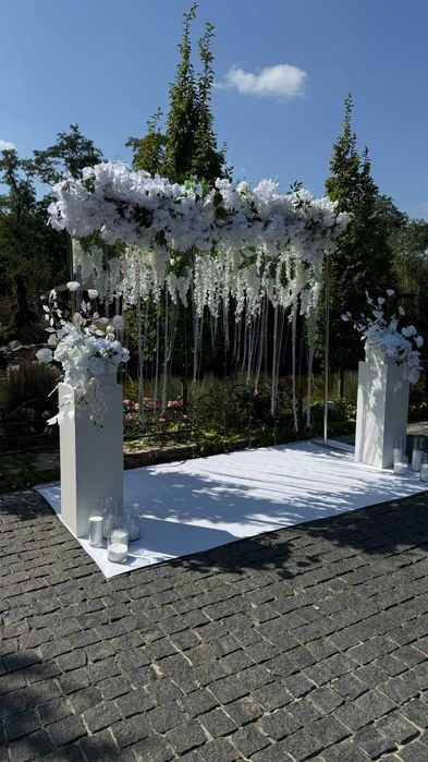 свадебный декор, аренда декора на свадьбу, эффект золушки, аренда арки