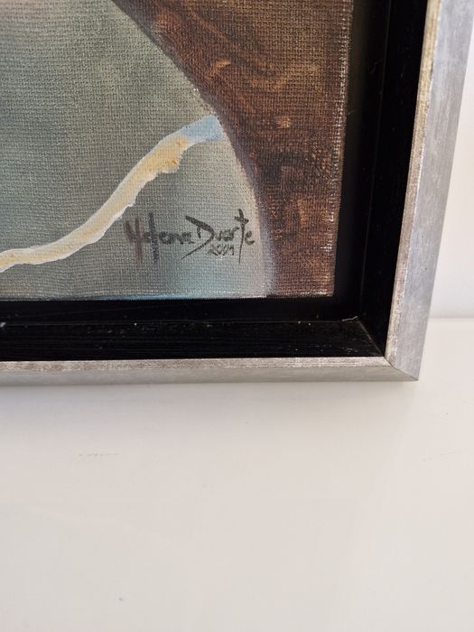 Pintura a óleo .