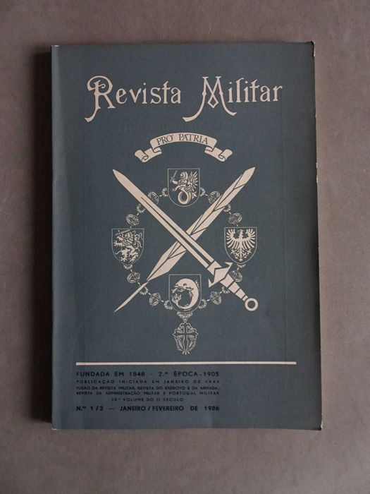Revista Militar Pró Pátria nº 1 e 2 - Janeiro / Fevereiro do ano 1986