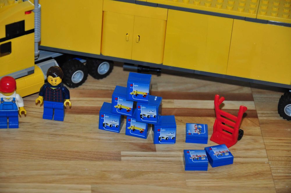 Z0071. Zestaw LEGO City 3221 Żółta Ciężarówka LEGO