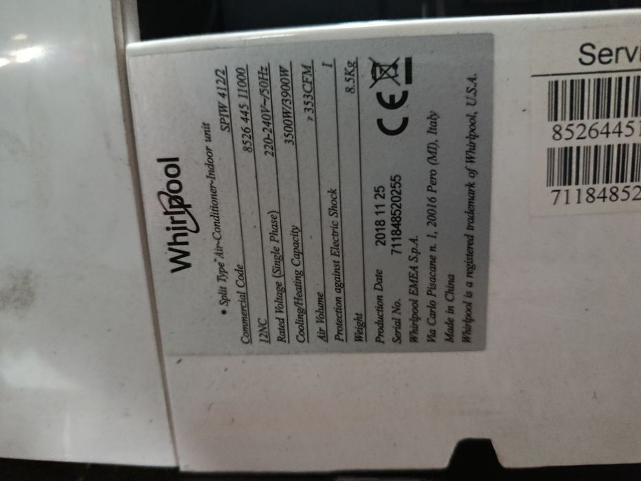 Ar Condicionado máquina dentro