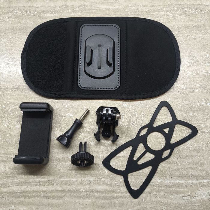 Кріплення на рюкзак для екшн камер GoPro, Sony, Xiaomi та смартфонів