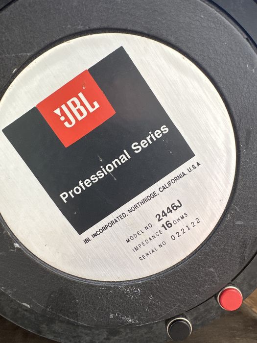 2 Horn JBL 2polegadas com pinha 2446J