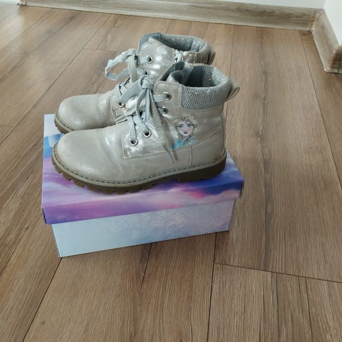 Buty trapery kozaki Frozen Disney Kraina lodu rozmiar 30