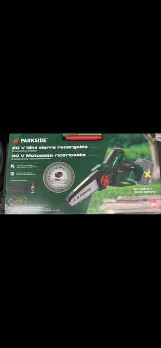 Mini motosserra Parkside 20v