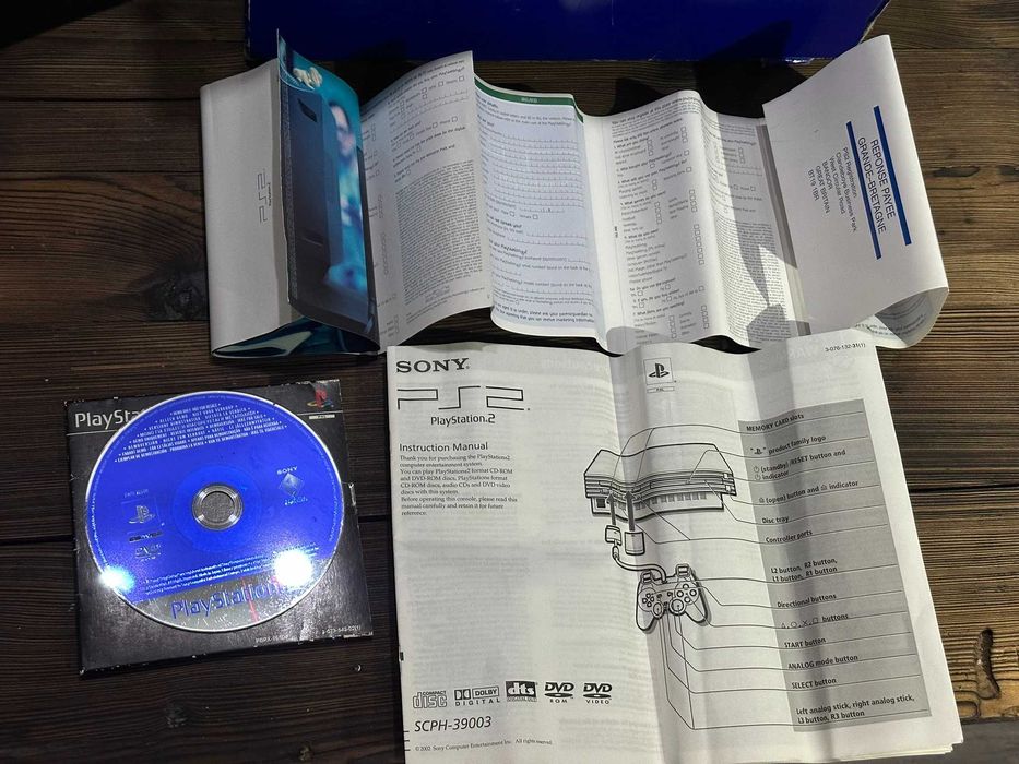 Joystick PS2 + Playstation 2 Fat