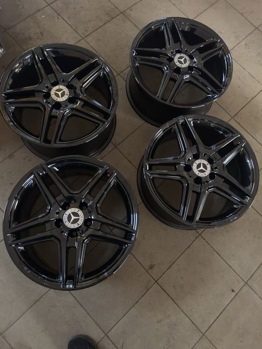 Felgi Oryginalne Mercedes 18 cali dwie szerokosci