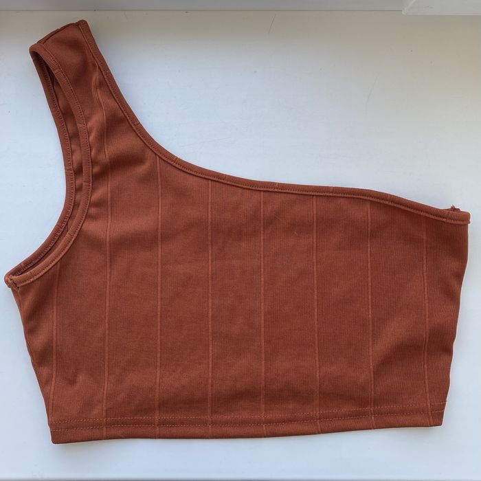 Помаранчевий топ Shein