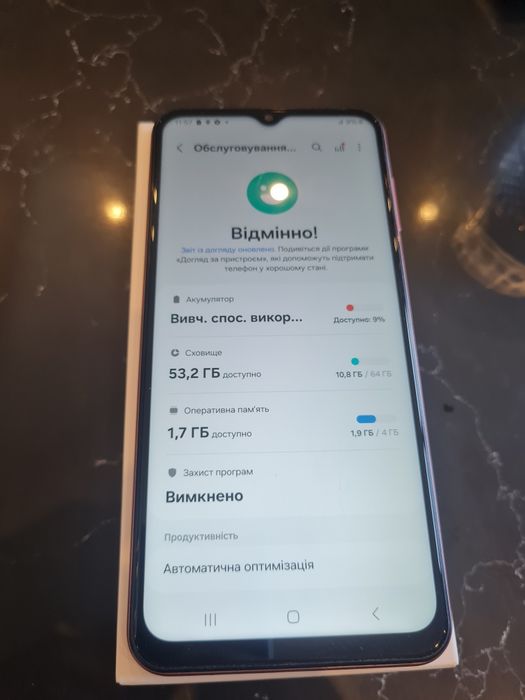 Samsung m13 оранжевый