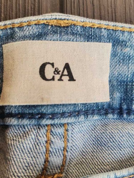 Calças C&A Straight