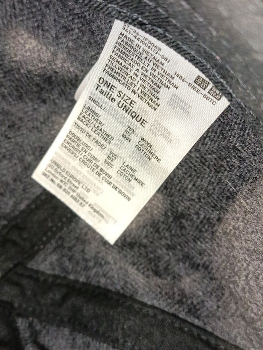 бейсболка Uniqlo,шерсть,кашемир